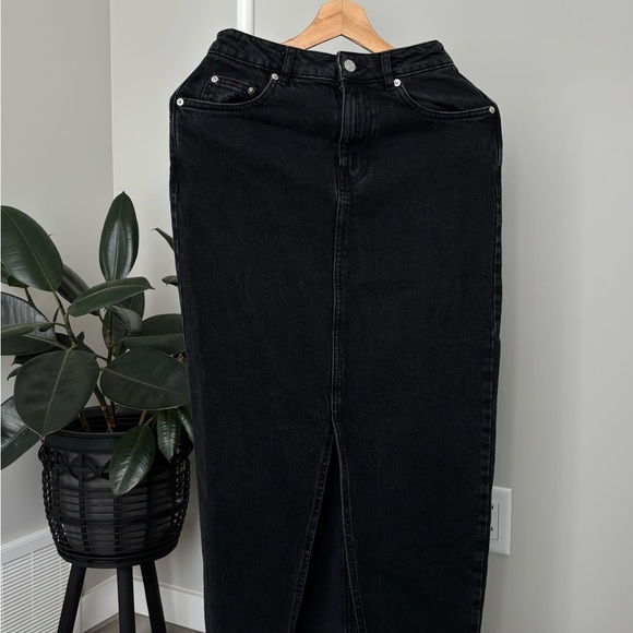 ASOS Denim maxi skirt - Picture 2 of 5